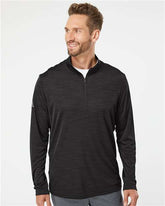 Men's Lightweight Mélange Quarter-Zip Pullover - A475